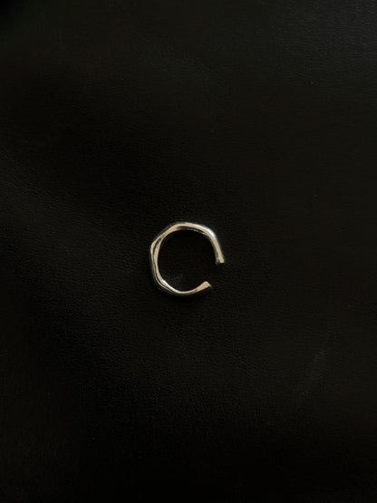 Wave Earcuff aus 925 Sterlingsilber